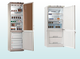 Холодильники фармацевтические двухкамерные